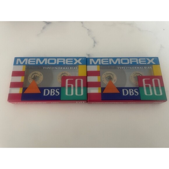 MAXELL AUDIO CASSETTE TAPES 6 PACK &Maxwell, Memorex sealed with Vintage Case - Picture 7 of 9